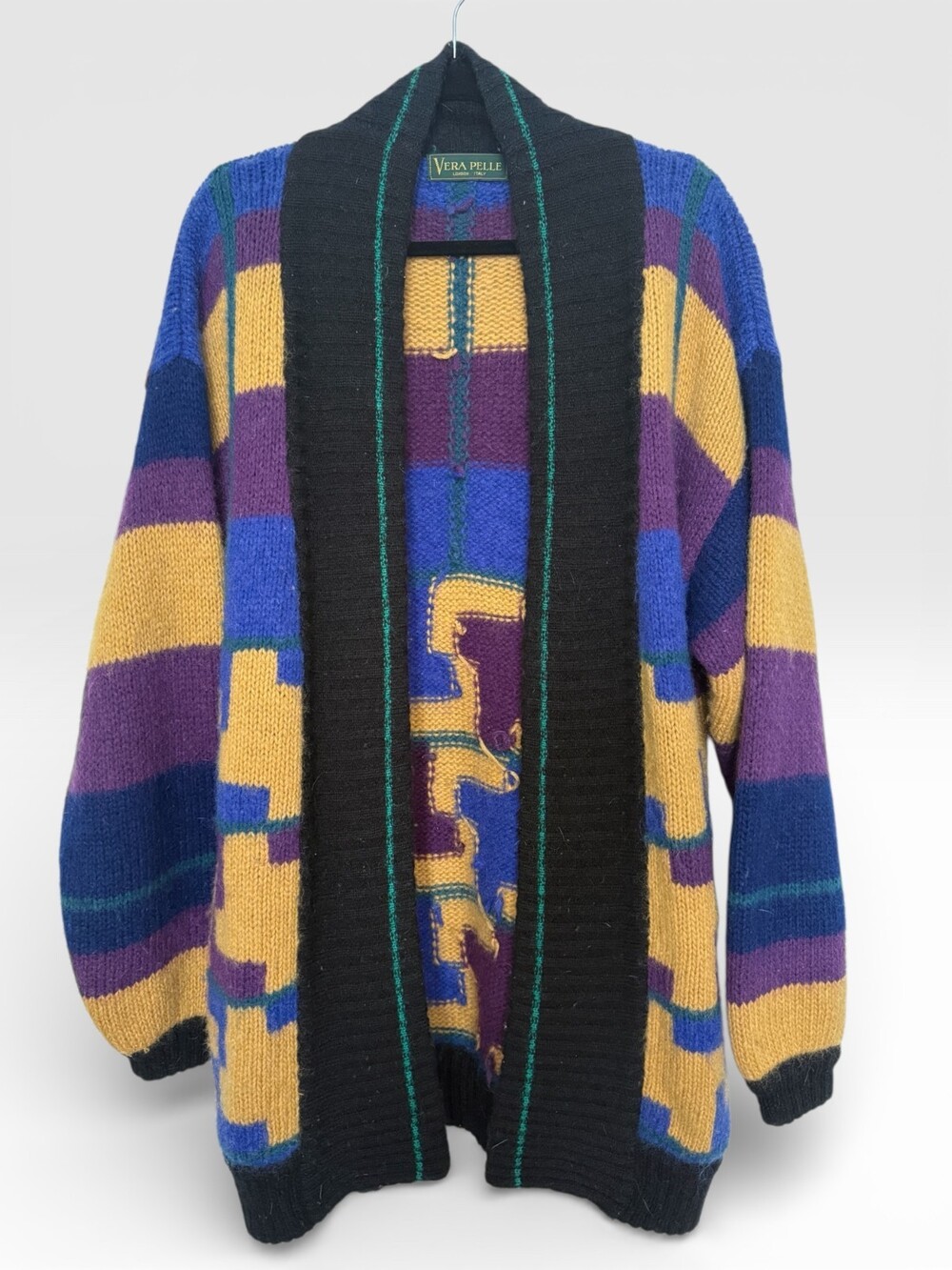 VERA PELLE |  Vtg  Italian | Mohair Oversized Cardigan  Women’s | One Size